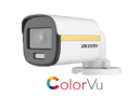 Kit Caméra De Surveillance HIKVISION à 4 Caméras 2 Dôme et 2 Tube Color Vu HD 2MP