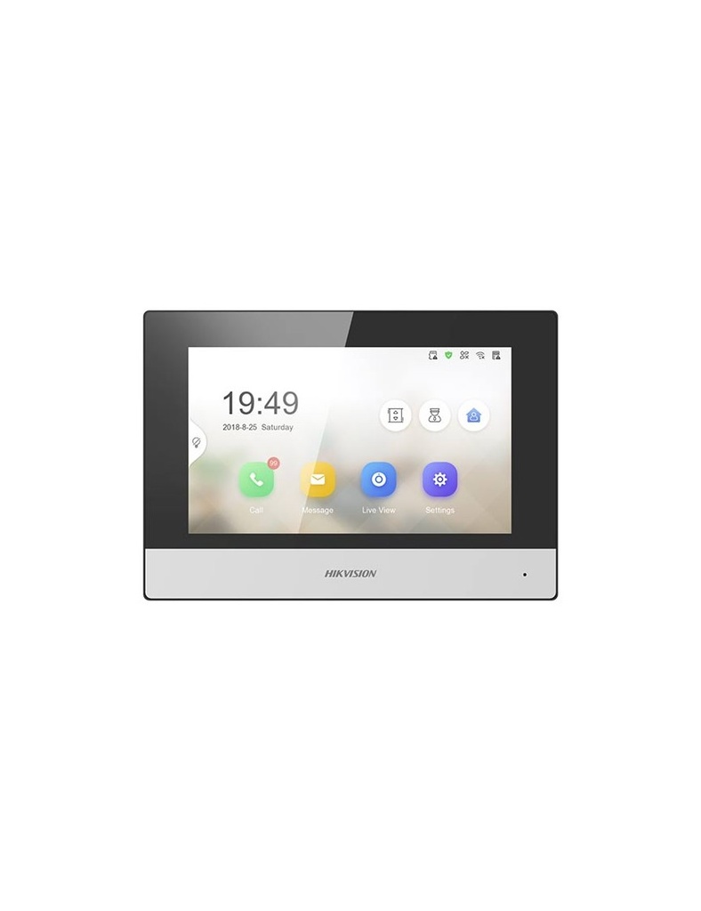 Ecran Tactile WIFI pour Vidéophone HIKVISION IP