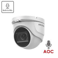 Camera Hikvision Dome HD 2MP IR 30m + Micro Intégré