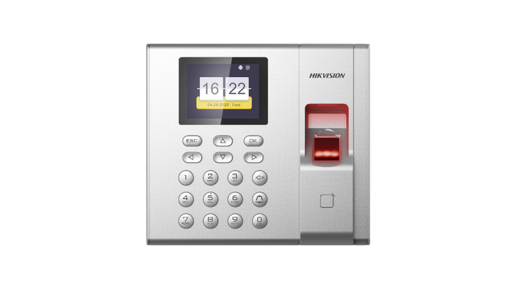 Terminal de pointage et contrôle d'accès HIKVISION