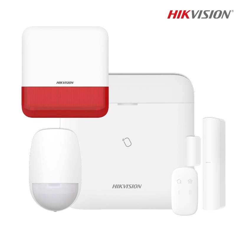 Kit Alarme HIKVISION AX Pro 64 zones + Sirène